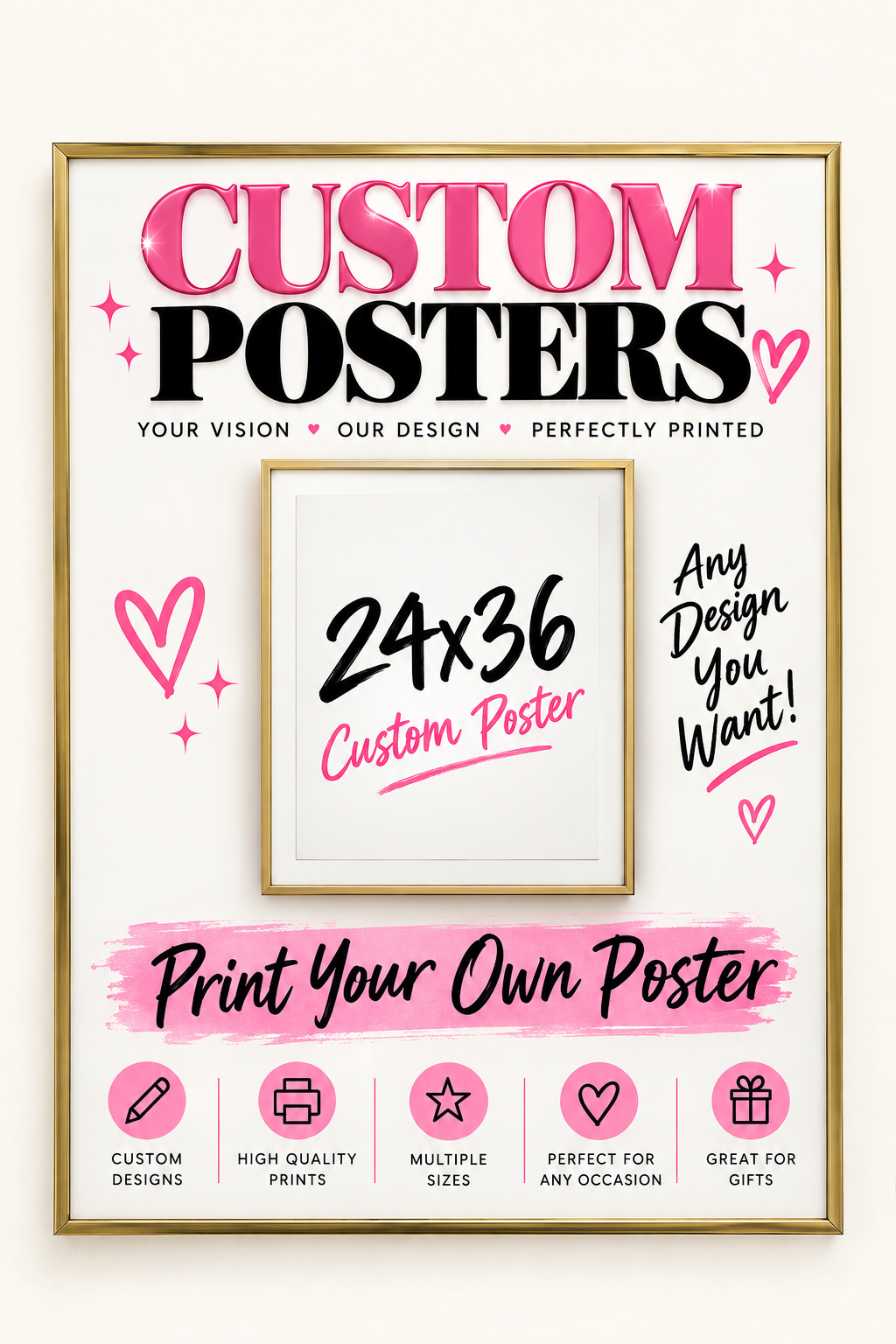 Custom Design Posters