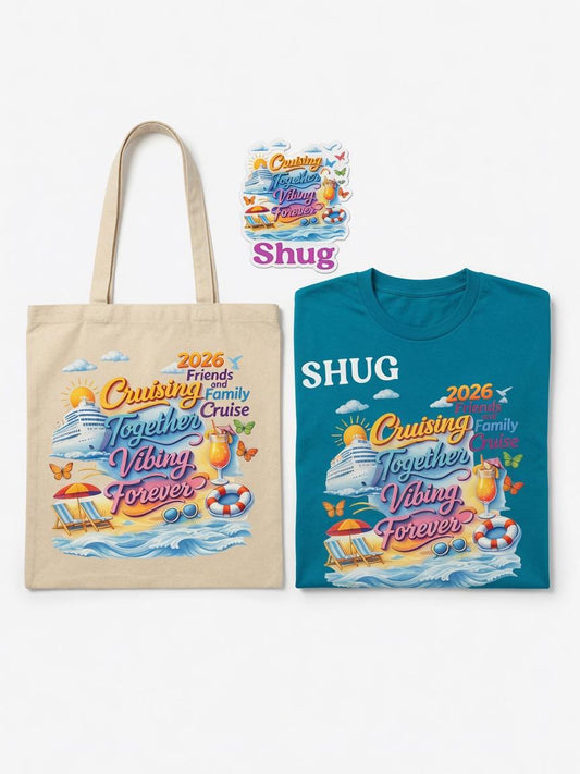 Personalized Shirt, Tote, Sticker and Decal Bundle | Custom Gift Set | Logo, Photo, Name or Design | Events, Business and Gifts